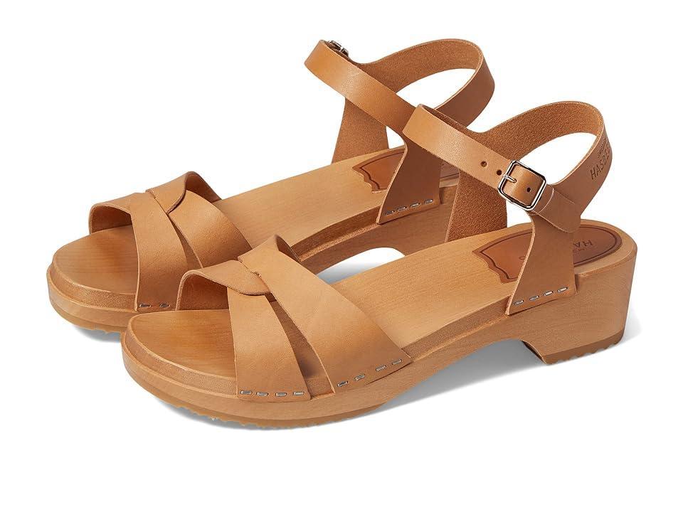 Swedish Hasbeens Clog Sandal (Nature/Nature) Women's Shoes Product Image