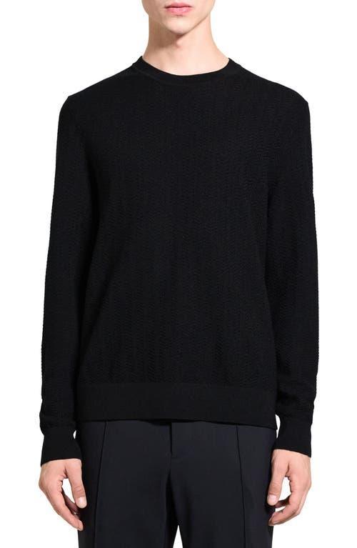 Theory Novo Merino Wool Blend Crewneck Sweater Product Image