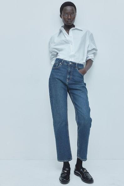 Slim Mom High Ankle Jeans Product Image