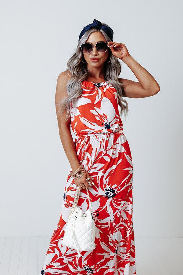 Tropics For Two Floral Midi Product Image