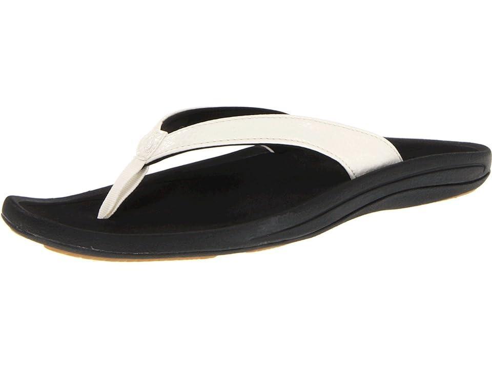 OluKai Kulapa Kai Black) Women's Sandals Product Image