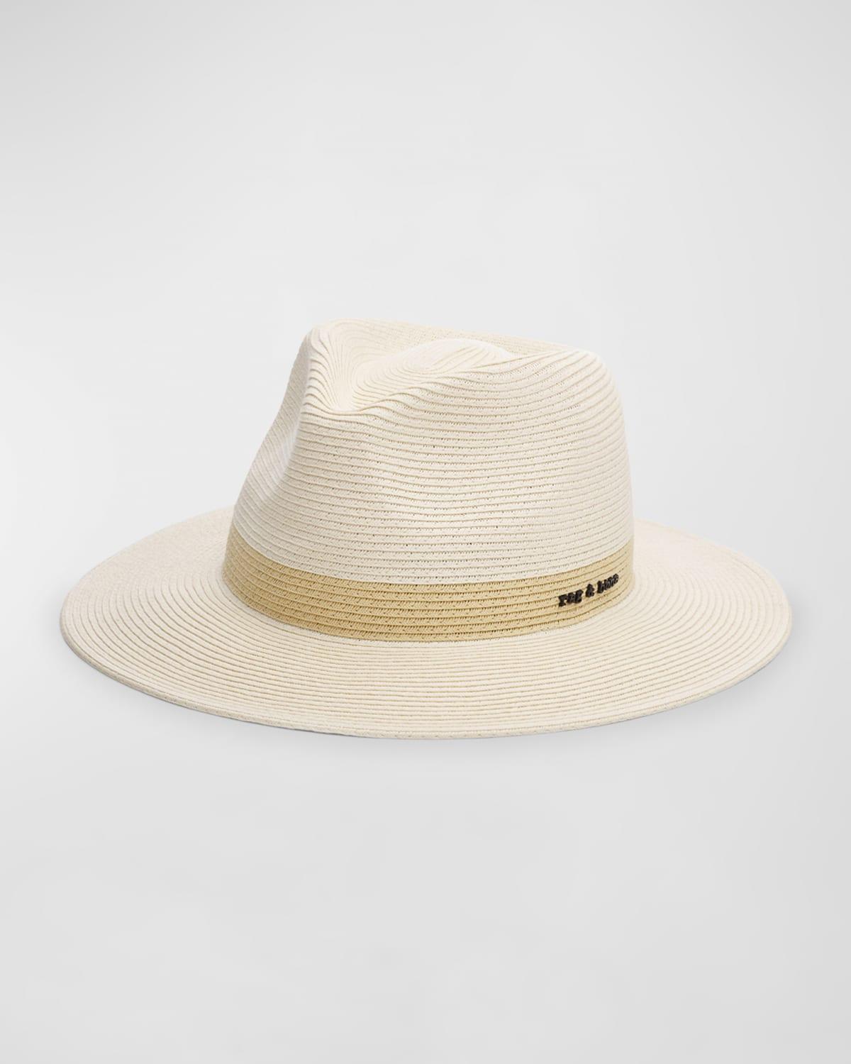 Womens City Straw Fedora Product Image