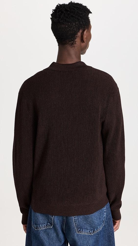 Madewell Merino Cam Johnny Collar Polo | Shopbop Product Image