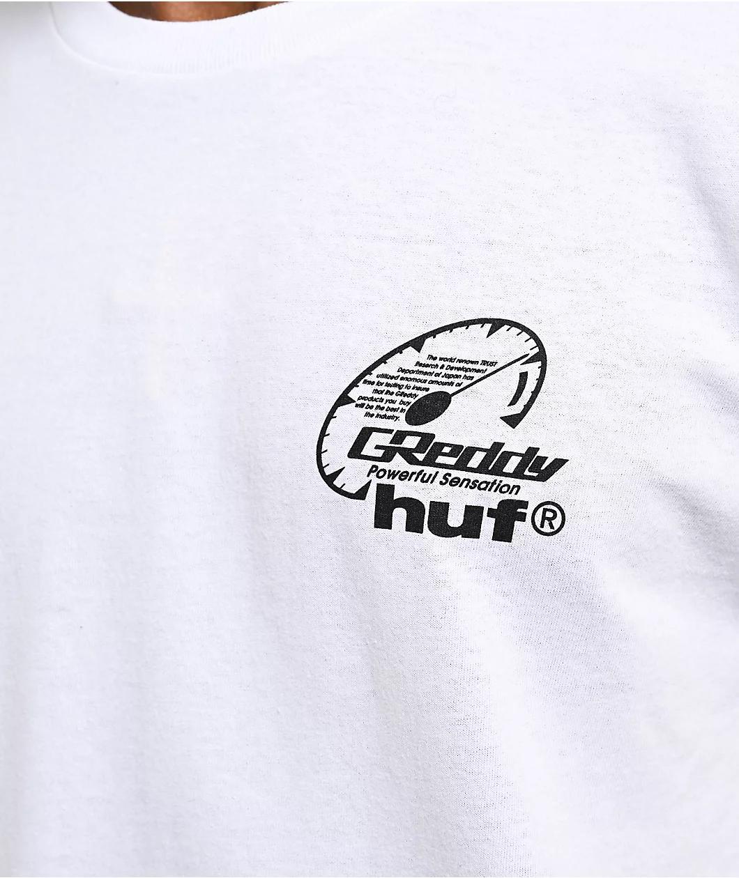 HUF x GReddy Heritage White T-Shirt Product Image