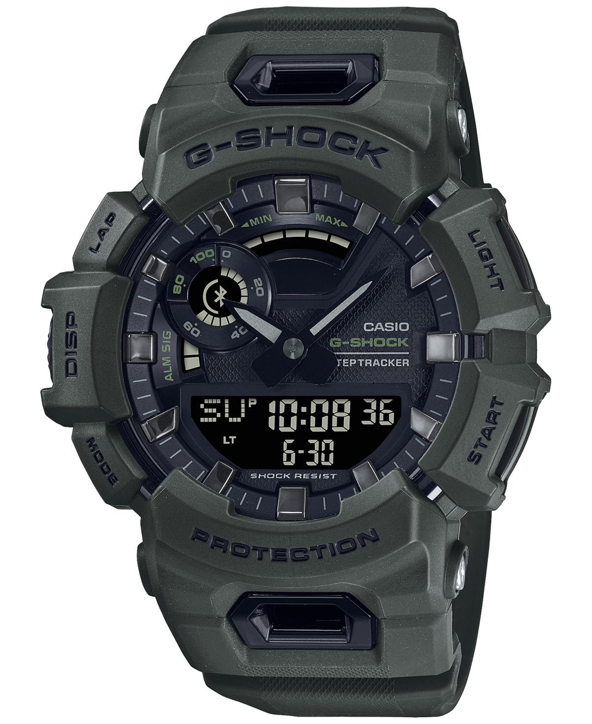 G-Shock Mens Ana-Digi Shock Resistant Green Resin Strap Watch Product Image