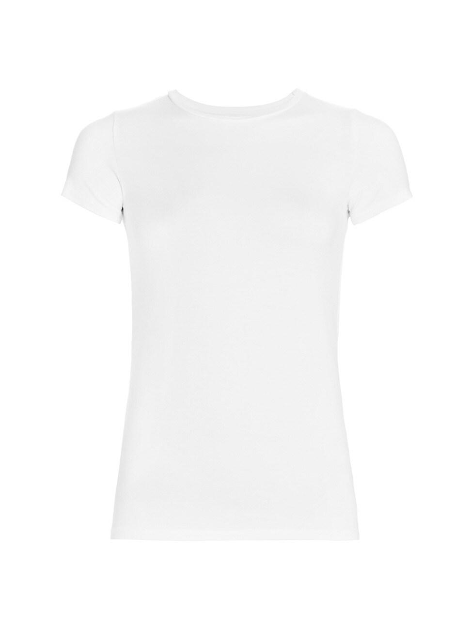 Womens Soft Touch Crewneck T-Shirt Product Image