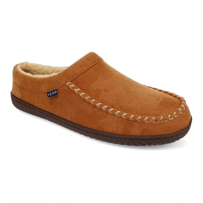 IZOD Mens Knit Clog Slippers Product Image