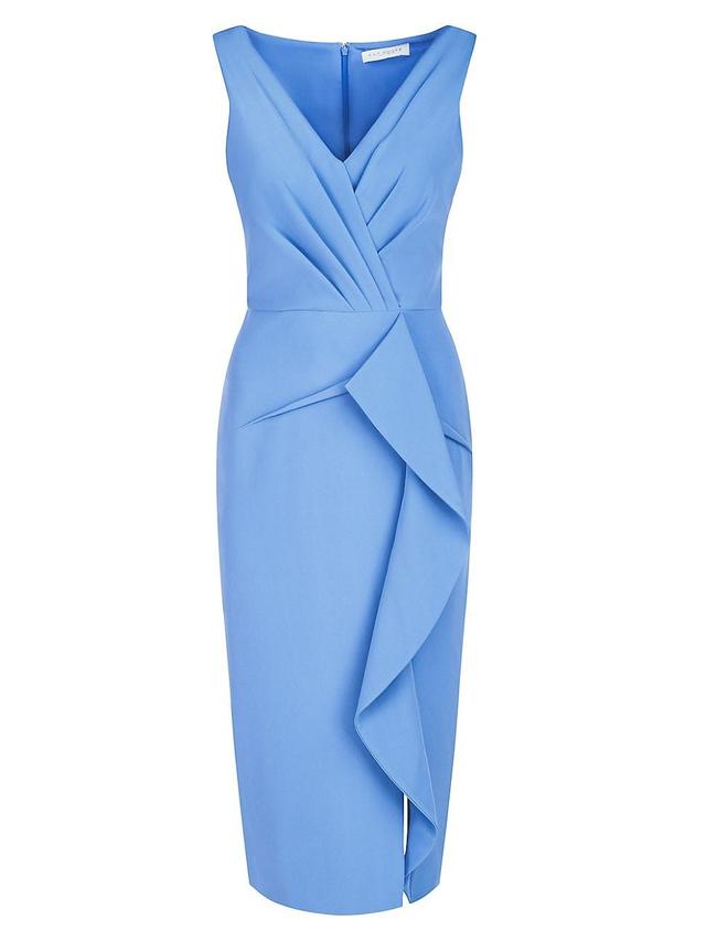 Womens Brynn Stretch Crepe Sheath Dress Product Image