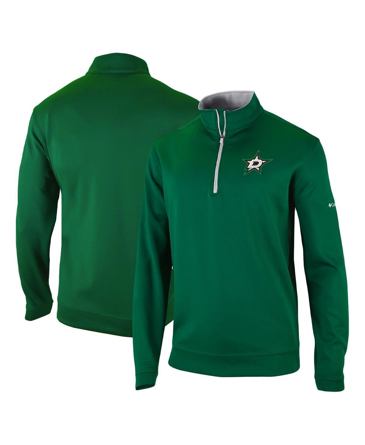 Mens Columbia Kelly Green Dallas Stars Wickham Hills Omni-Wick Quarter-Zip Jacket Product Image