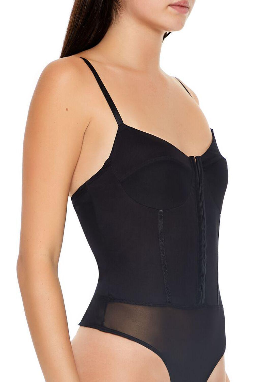 Mesh Corset Cami Bodysuit | Forever 21 Product Image