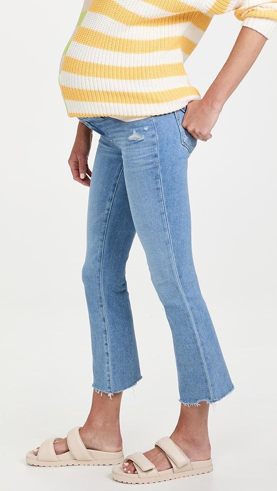 PAIGE Maternity Colette Crop Flare Jeans | Shopbop Product Image