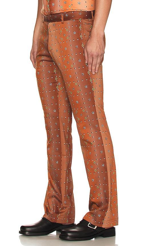 SIEDRES Flared Geometric Pants Size 52, 54. Product Image