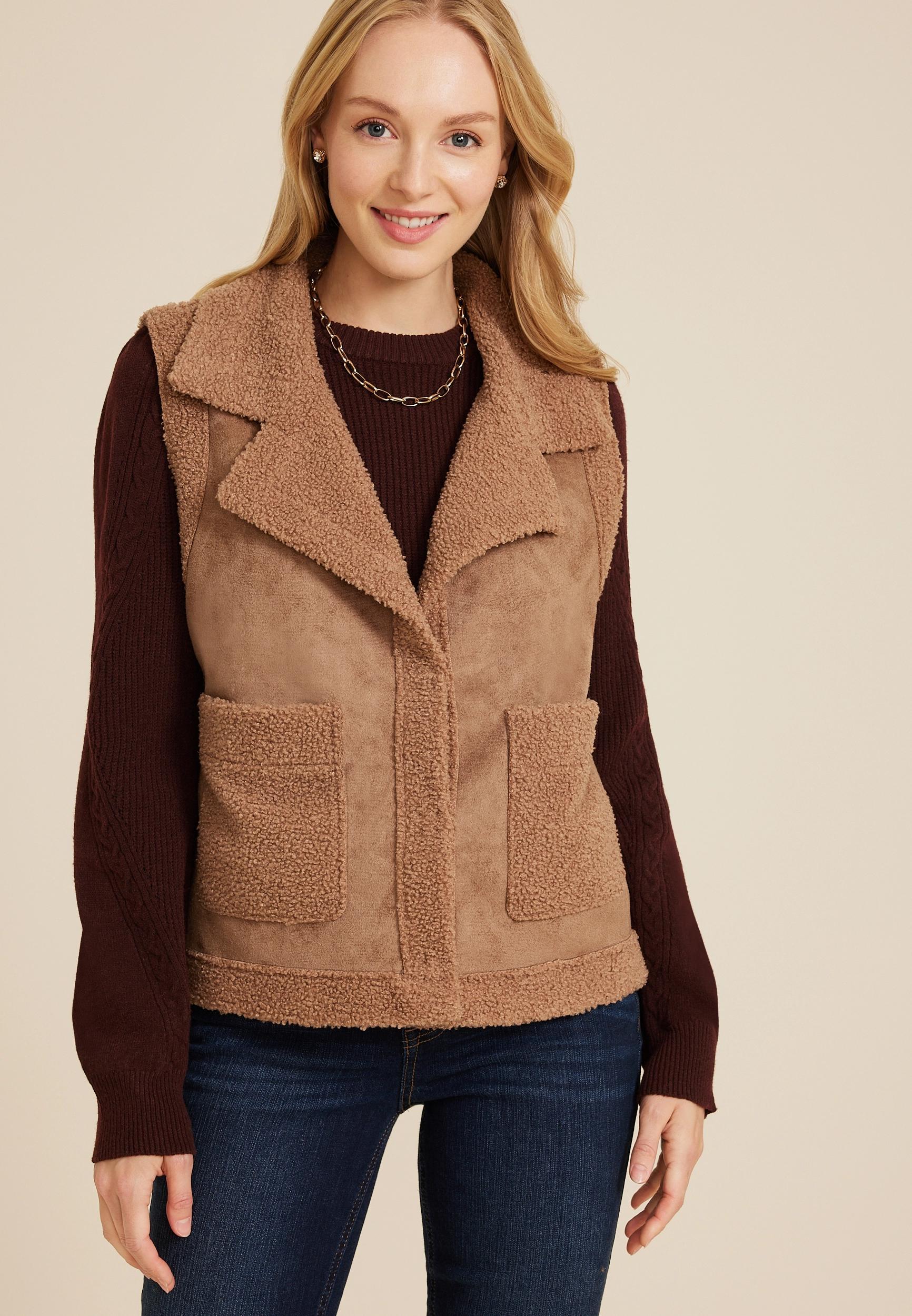 Shearling Sherpa Vest Product Image