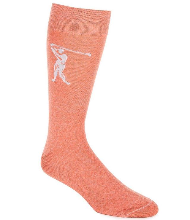 Cremieux Golfer Pattern Crew Dress Socks Product Image