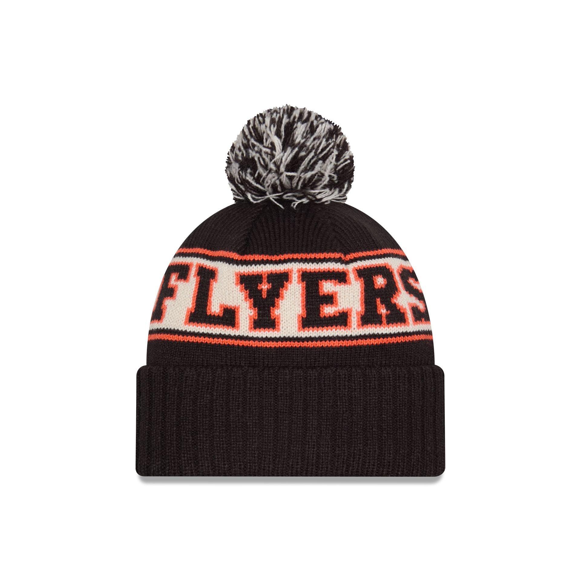 Philadelphia Flyers Retro Pom Knit Hat Male Product Image