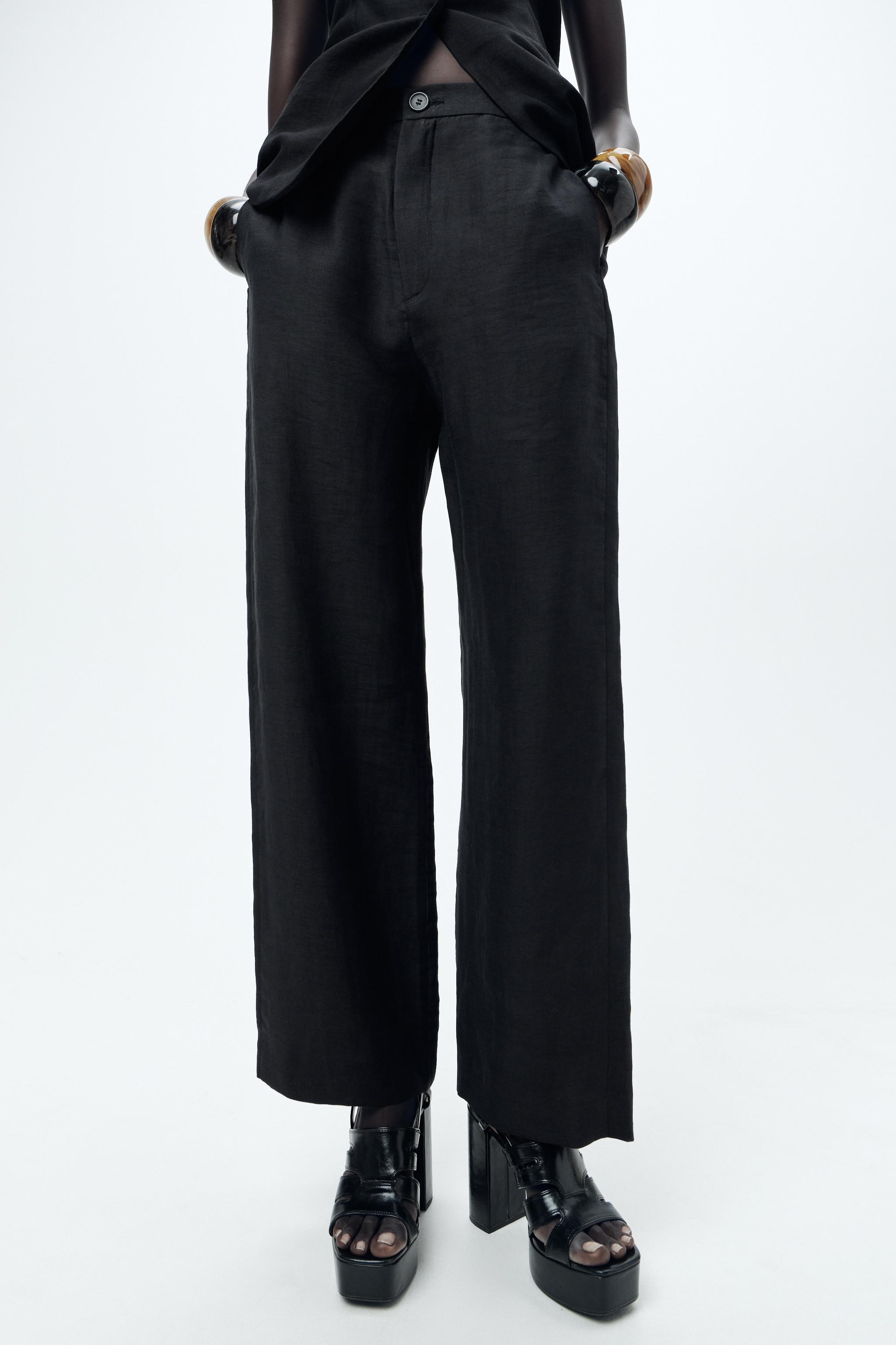 WIDE LEG PANTS ZW COLLECTION Product Image