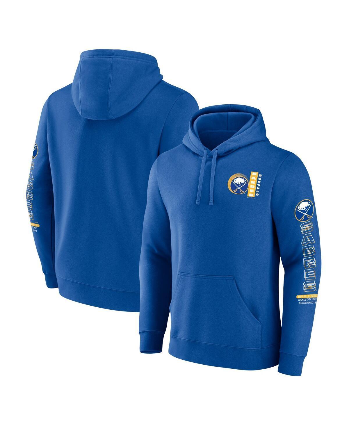 Fanatics Mens Royal Buffalo Sabres Revolution Pullover Hoodie Product Image