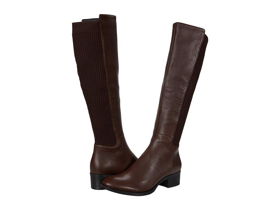 Kenneth Cole New York Levon Boot (Chocolate Leather) Women's Zip Boots Product Image