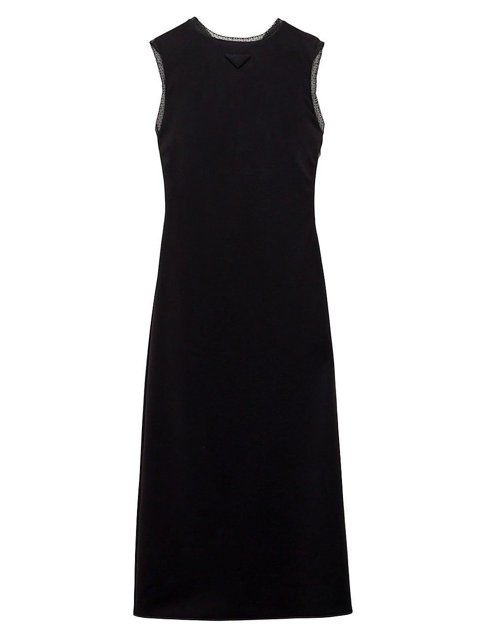 Womens Interlock Crepe Dress Product Image