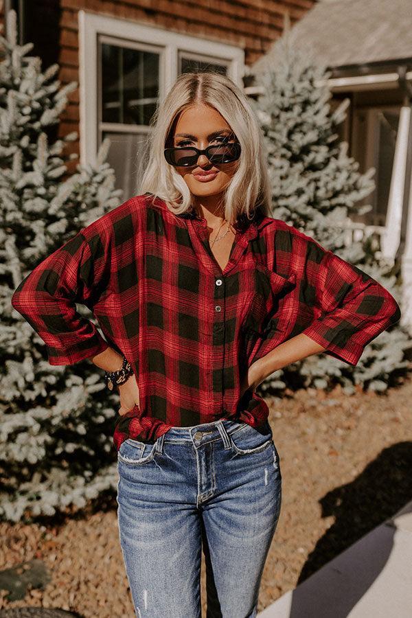 So Plaid It's Fall Top product image