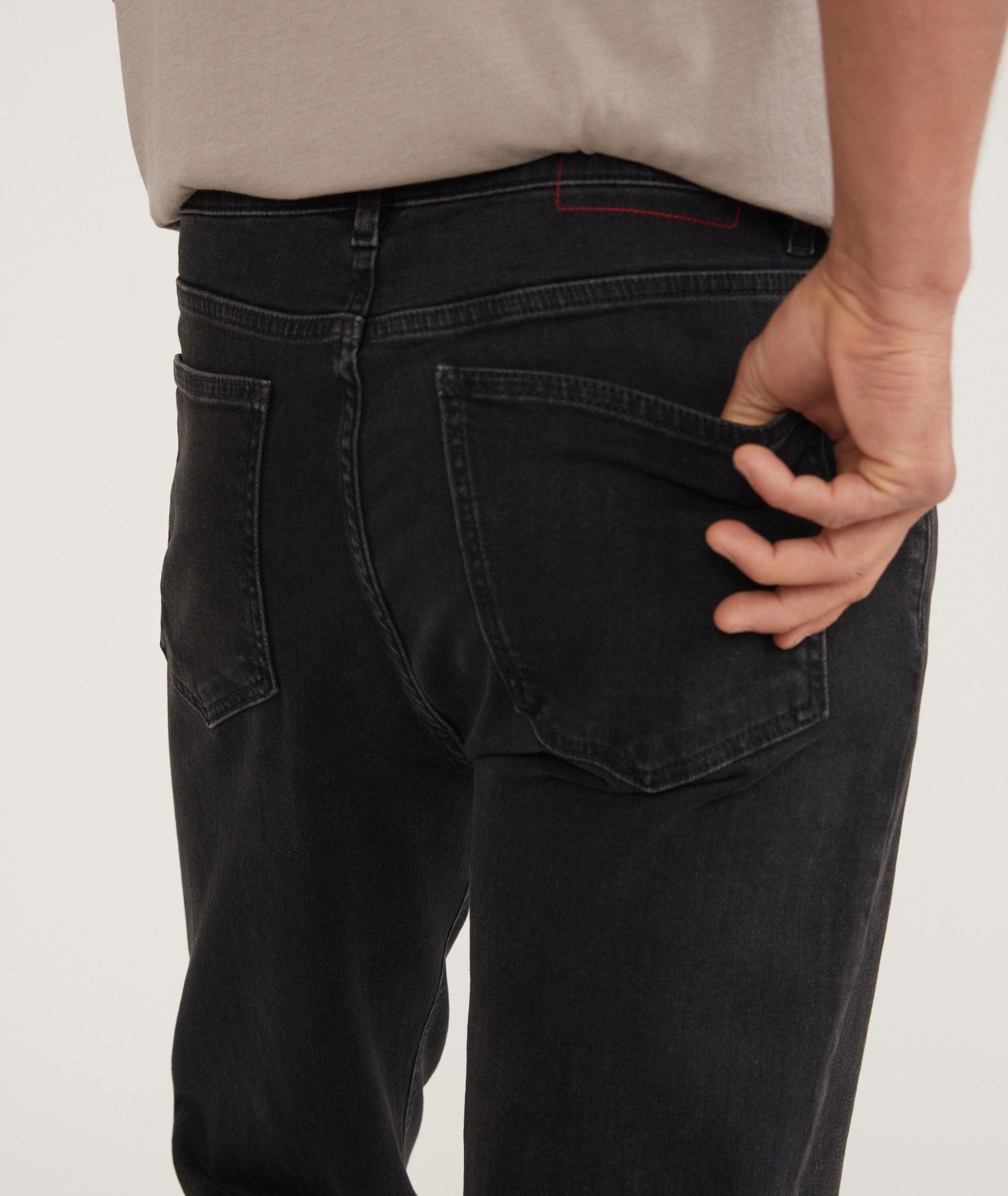 5 Pocket Slim Straight Denim Pant Product Image