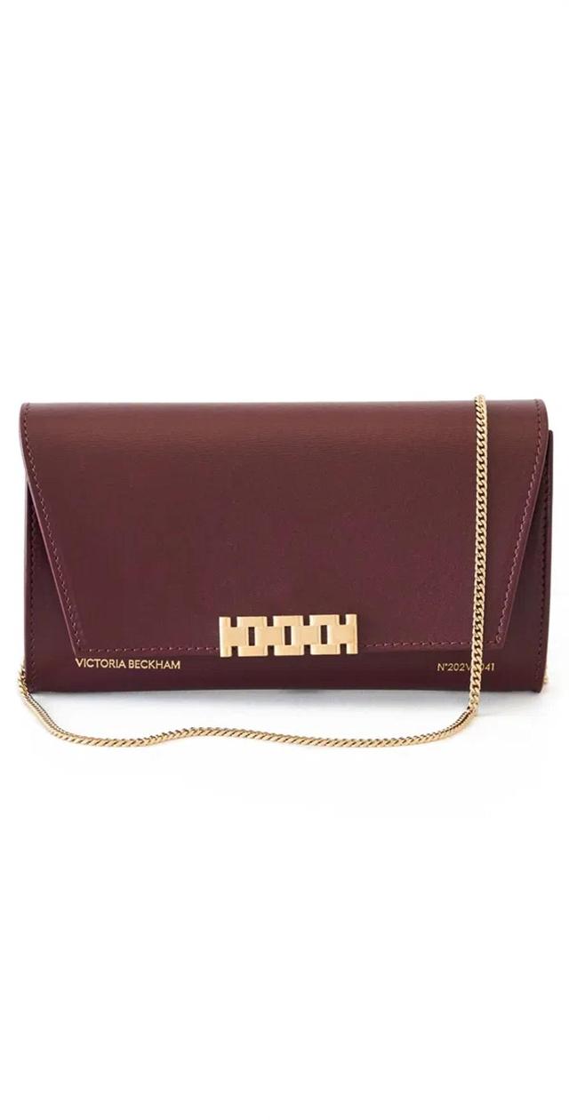 Wallet On Chain Burgundy Product Image