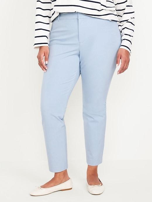 High-Waisted Pixie Skinny Ankle Pants Product Image