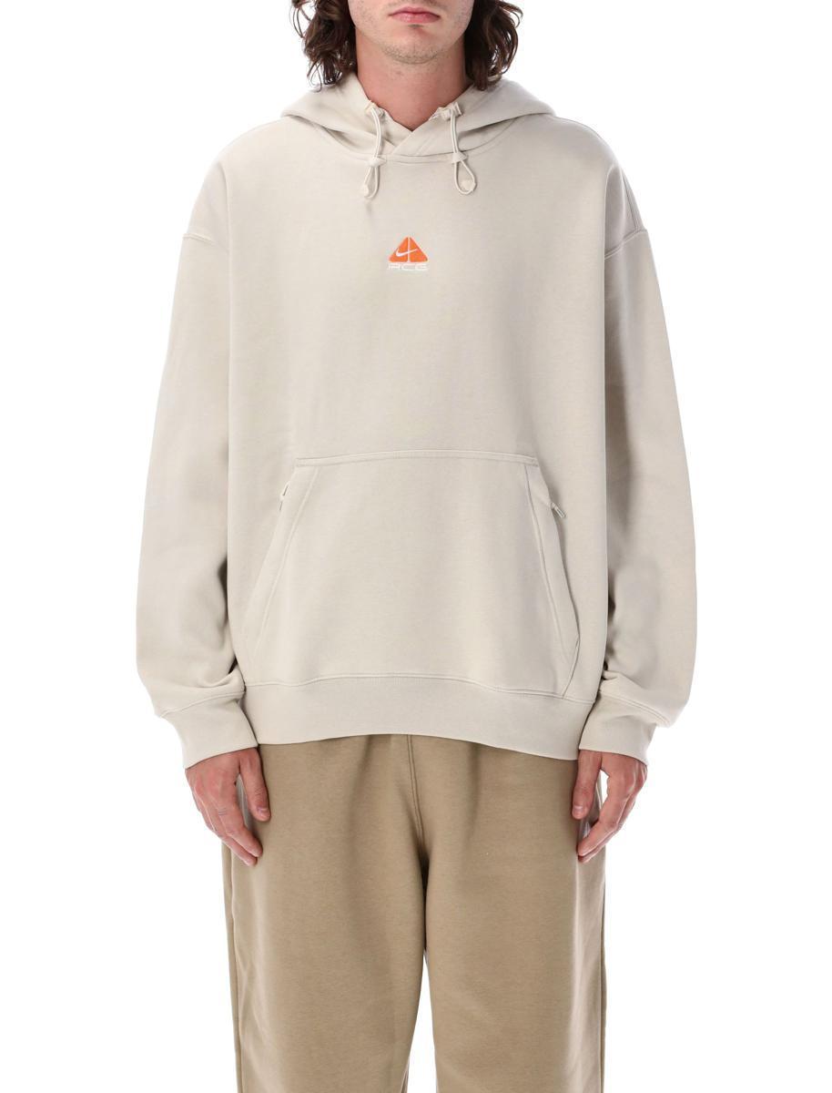 NIKE Acg Therma-fit Hoodie In Weiss Product Image