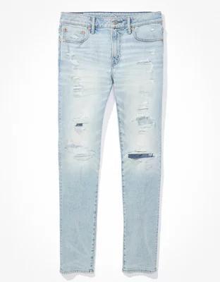 AE AirFlex+ Ultrasoft Patched Athletic Skinny Jean Product Image