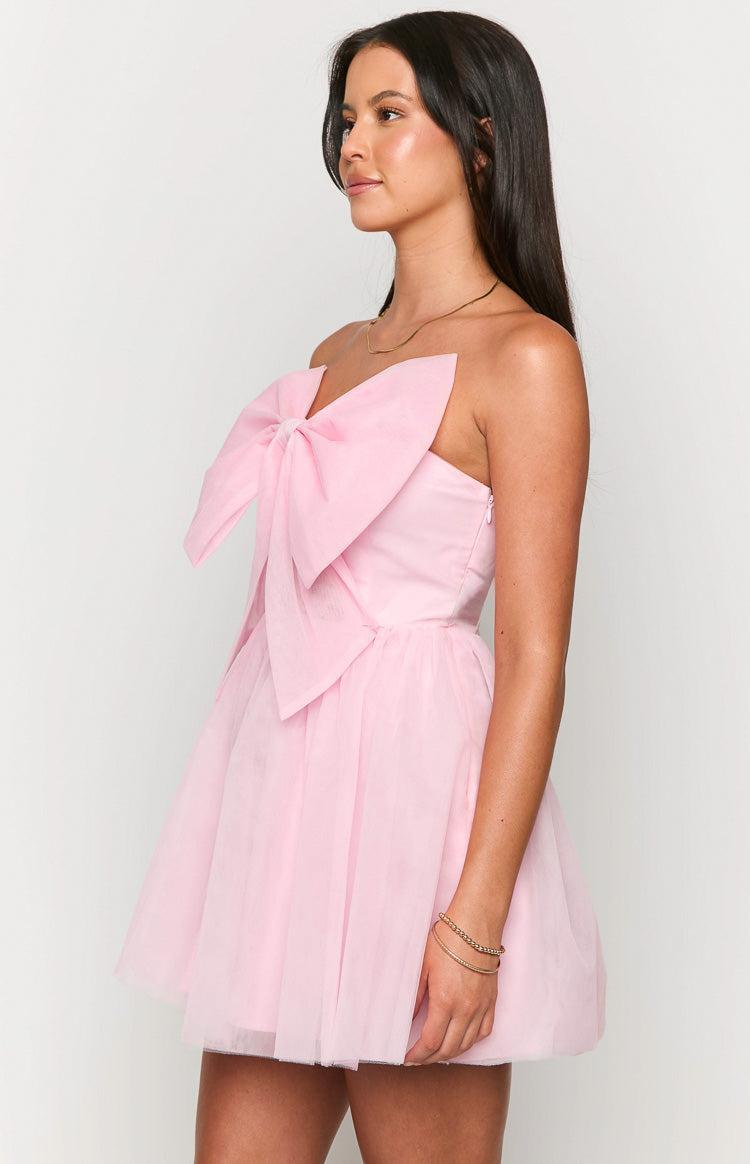 Sweethearts Pink Mini Dress Product Image