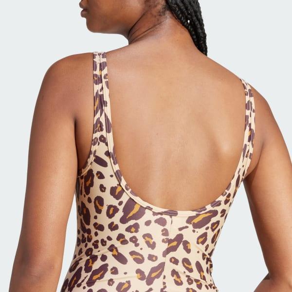 Essentials Animal Print U-Back Swimsuit Product Image