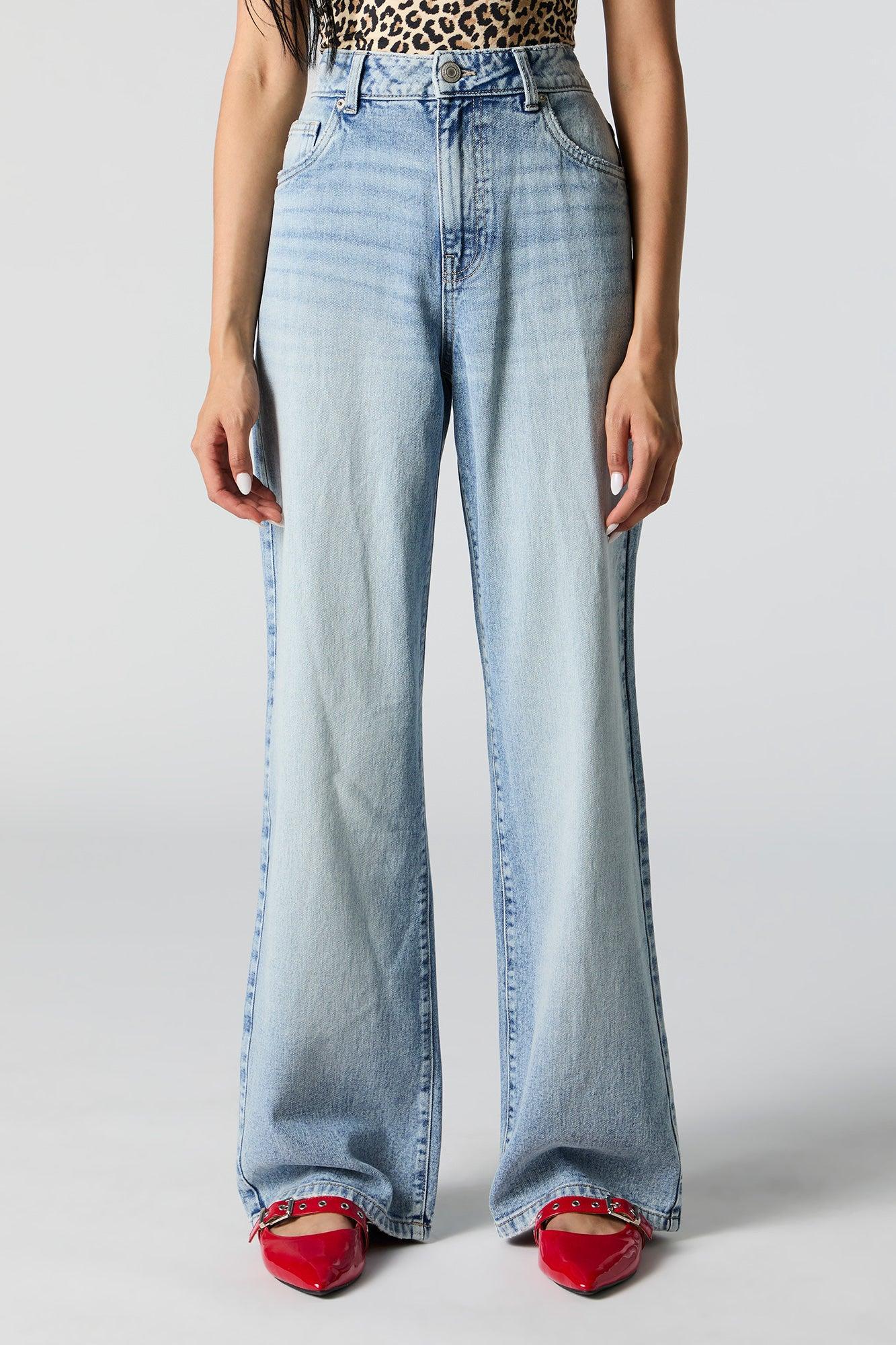 High Rise Wide Leg Jean Female Product Image