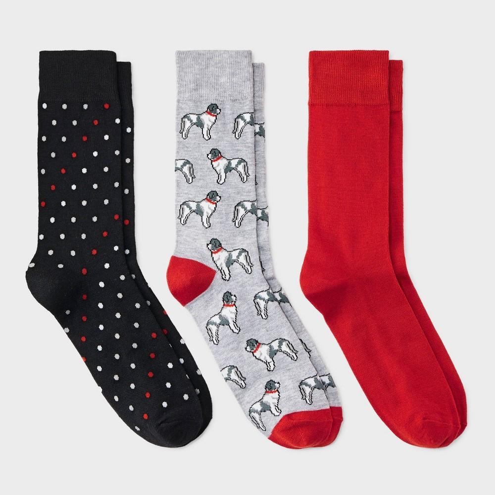 Mens Gifting Socks 3pk - Goodfellow & Co 7-12 Product Image