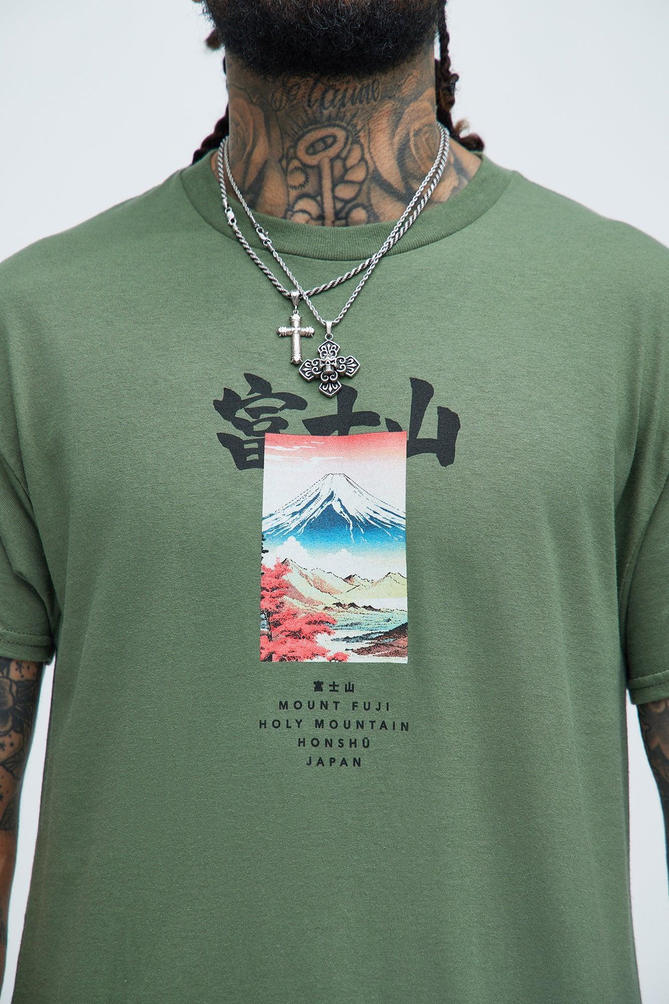 Holy Mountain Short Sleeve Tee - Sage Product Image