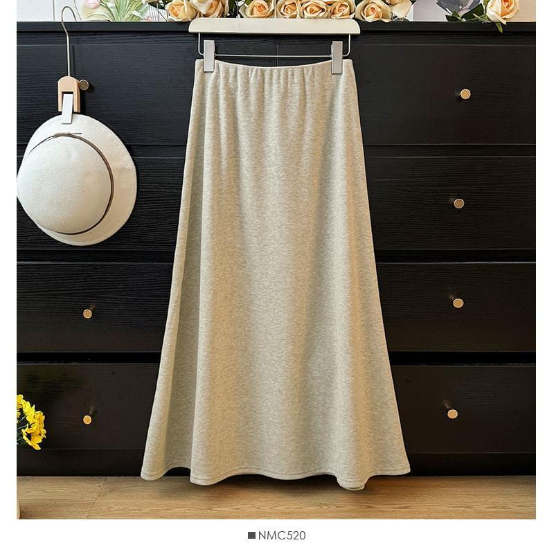 Basic High-Rise A-Line Skirt Product Image