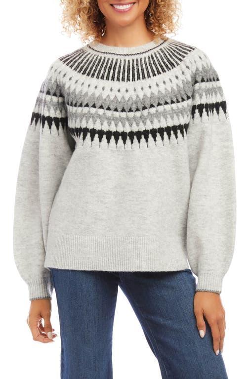 Karen Kane Fair Isle Sweater Product Image