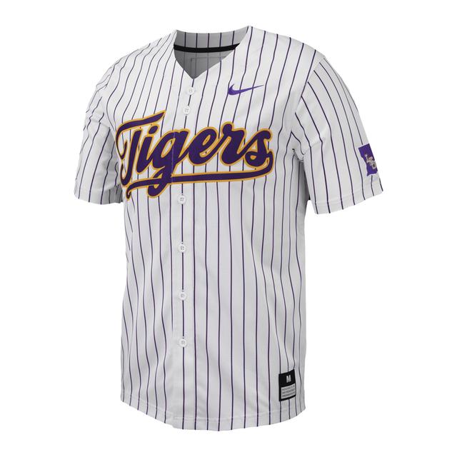 LSU Nike Men's College Replica Baseball Jersey Product Image