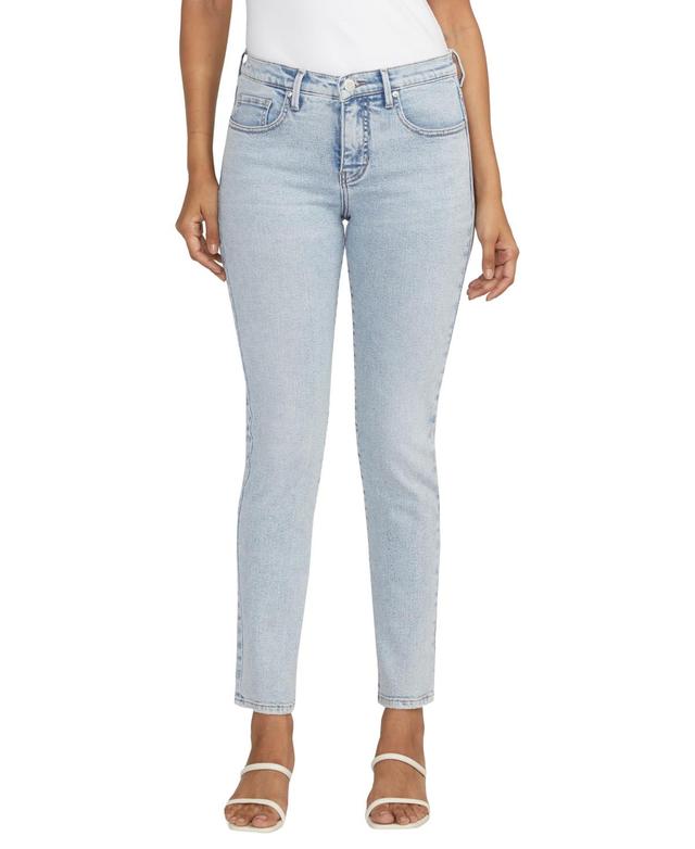 Jag Womens Cassie Mid Rise Straight Leg Jeans Product Image