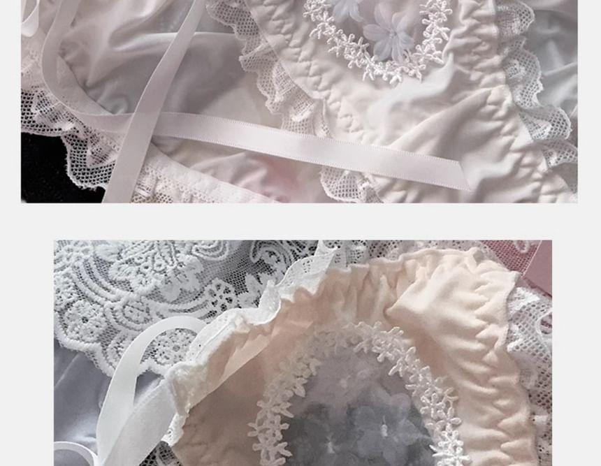 Ruffle Lace Panties Product Image