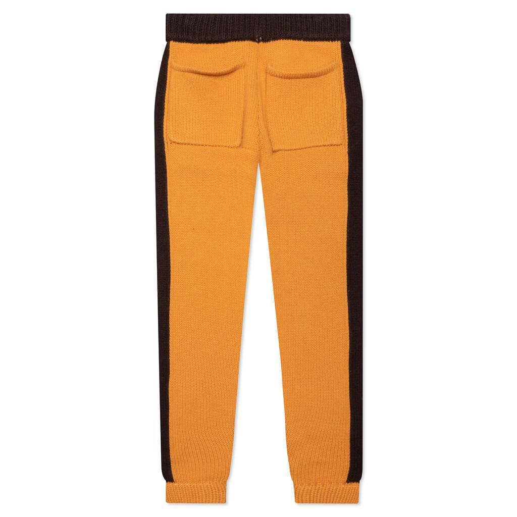 Knit Track Pant - Yellow/Black Male Product Image