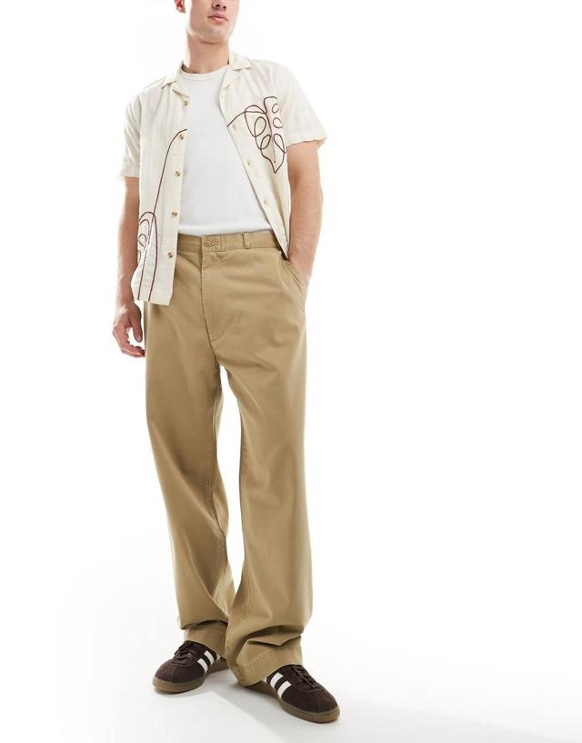 Levi's Skateboarding loose fit chinos in beige Product Image