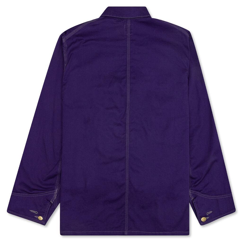 Needles x SMITH'S Cotton Twill Coverall - Purple Male Product Image