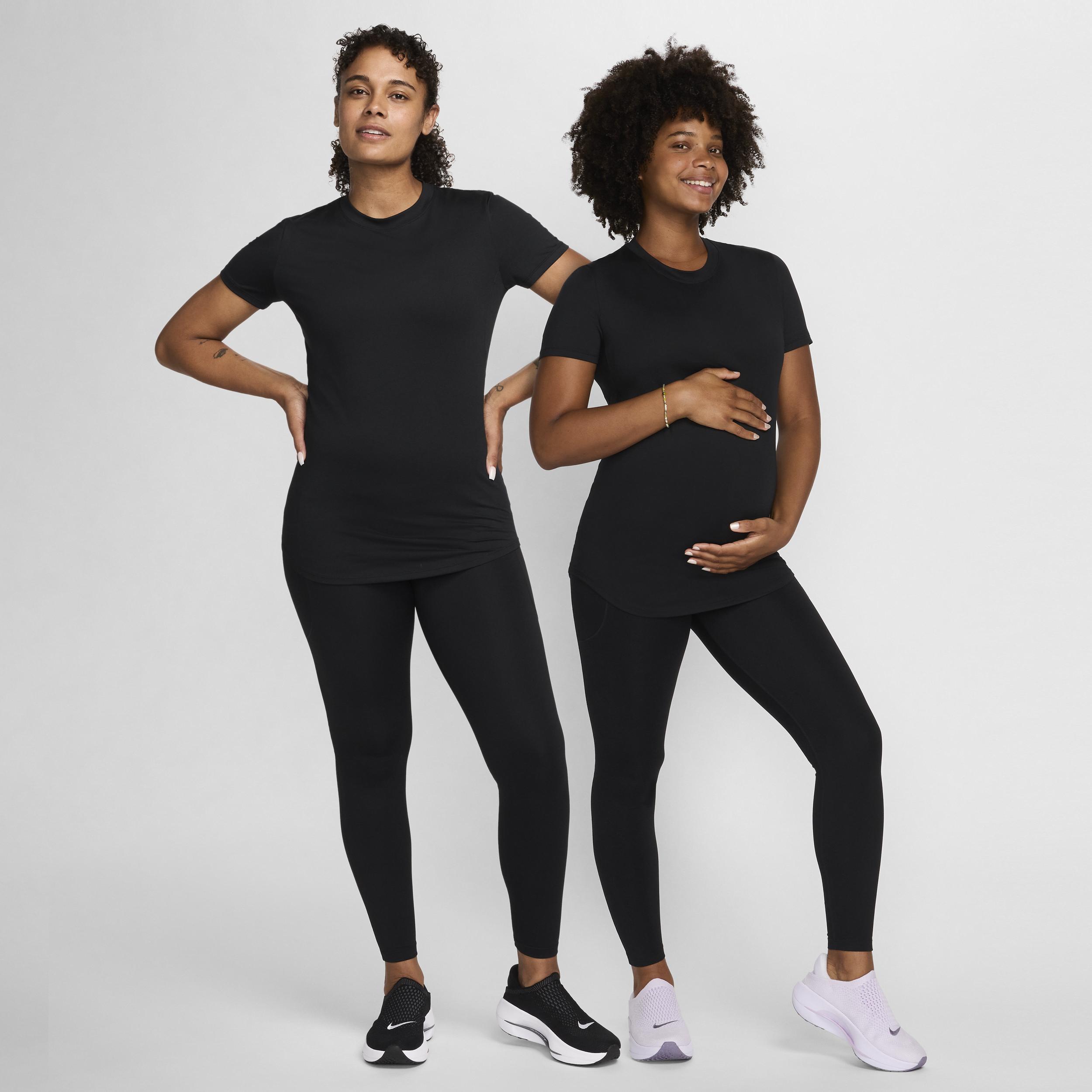 Nike Women's (M) One Dri-FIT Slim-Fit Short-Sleeve Top (Maternity) Product Image