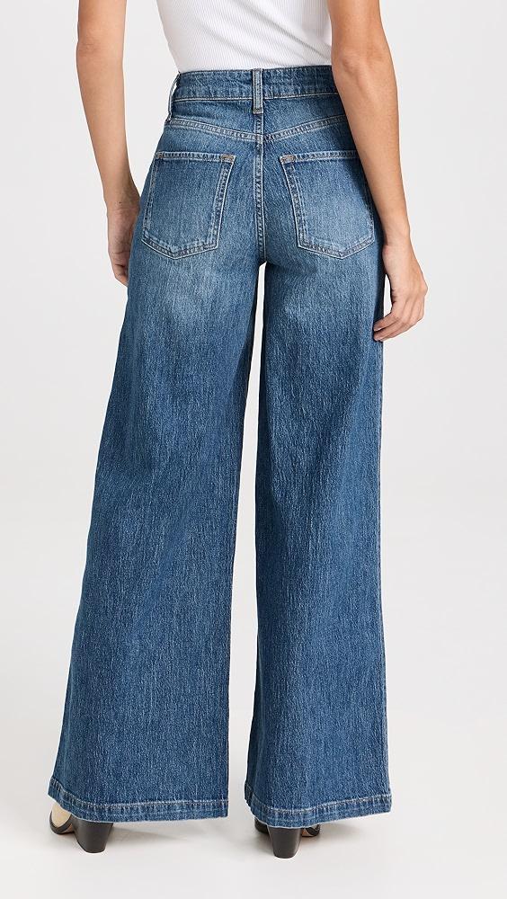 Triarchy Ms. Fonda High Rise Wide Leg Jeans | Shopbop Product Image