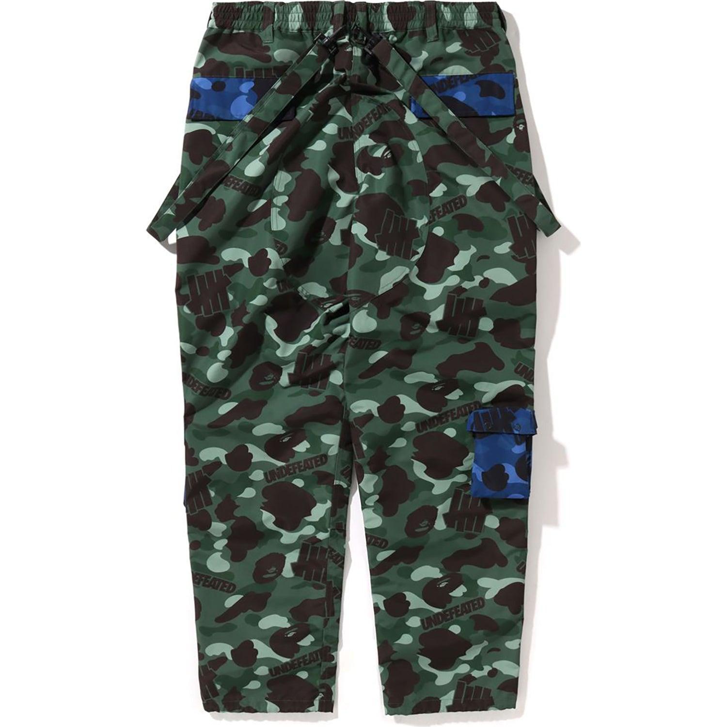 BAPE X UNDEFEATED MULTI POUCH POCKET PANTS MENS Male Product Image