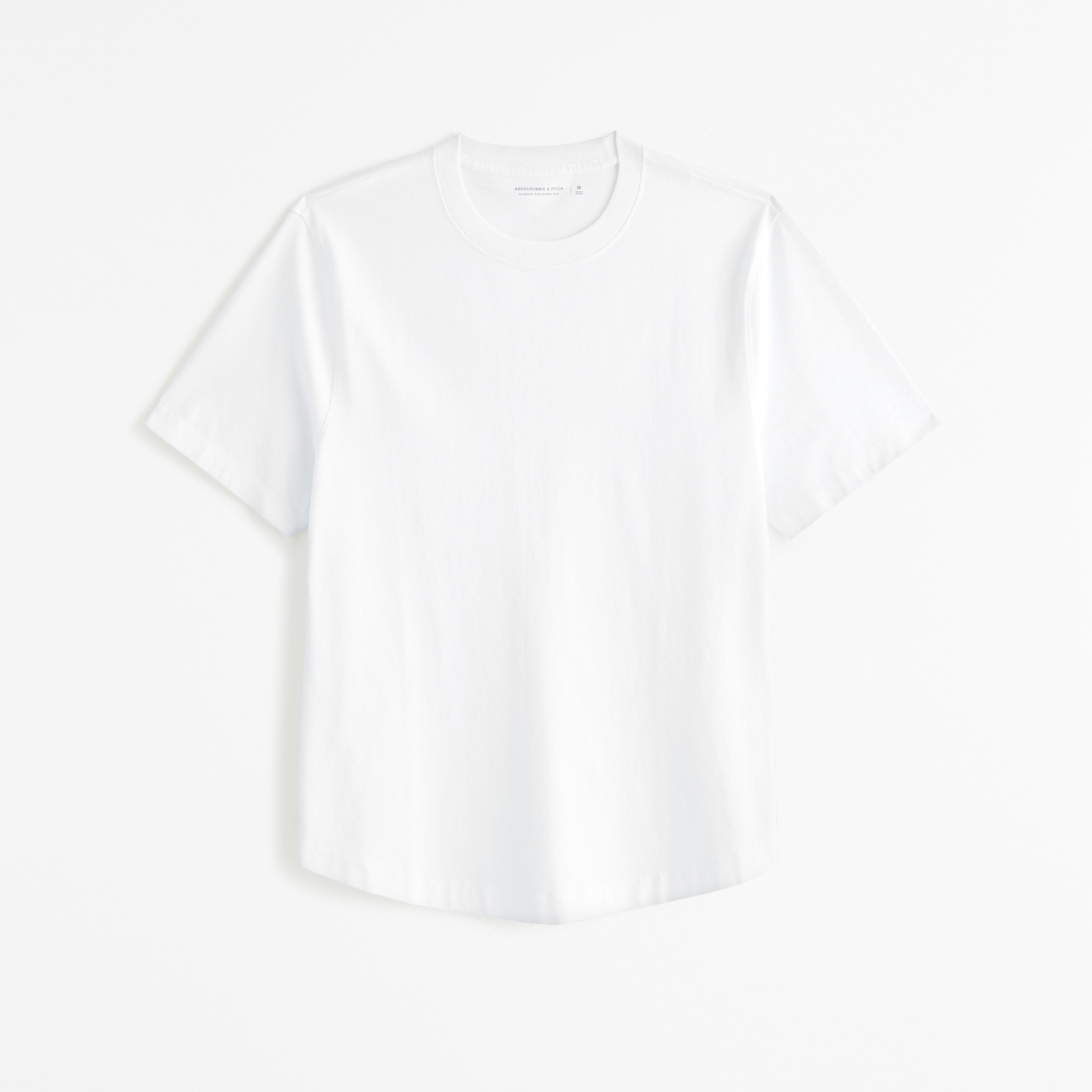 Classic Polished Curved Hem Tee Product Image