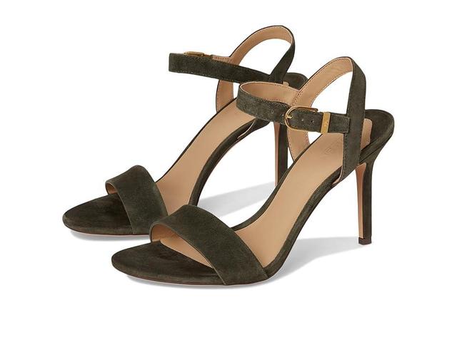 Lauren Ralph Lauren Gwen Suede Sandals (Dark ) Women's Sandals Product Image