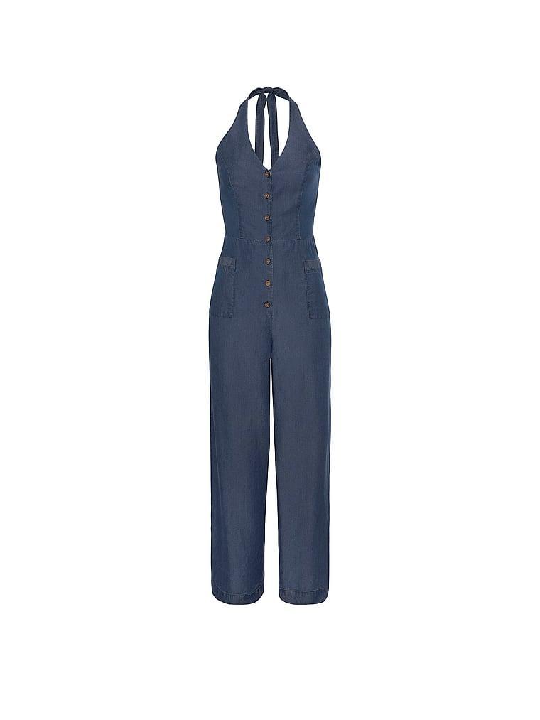 Halter Neck Jumpsuit Product Image