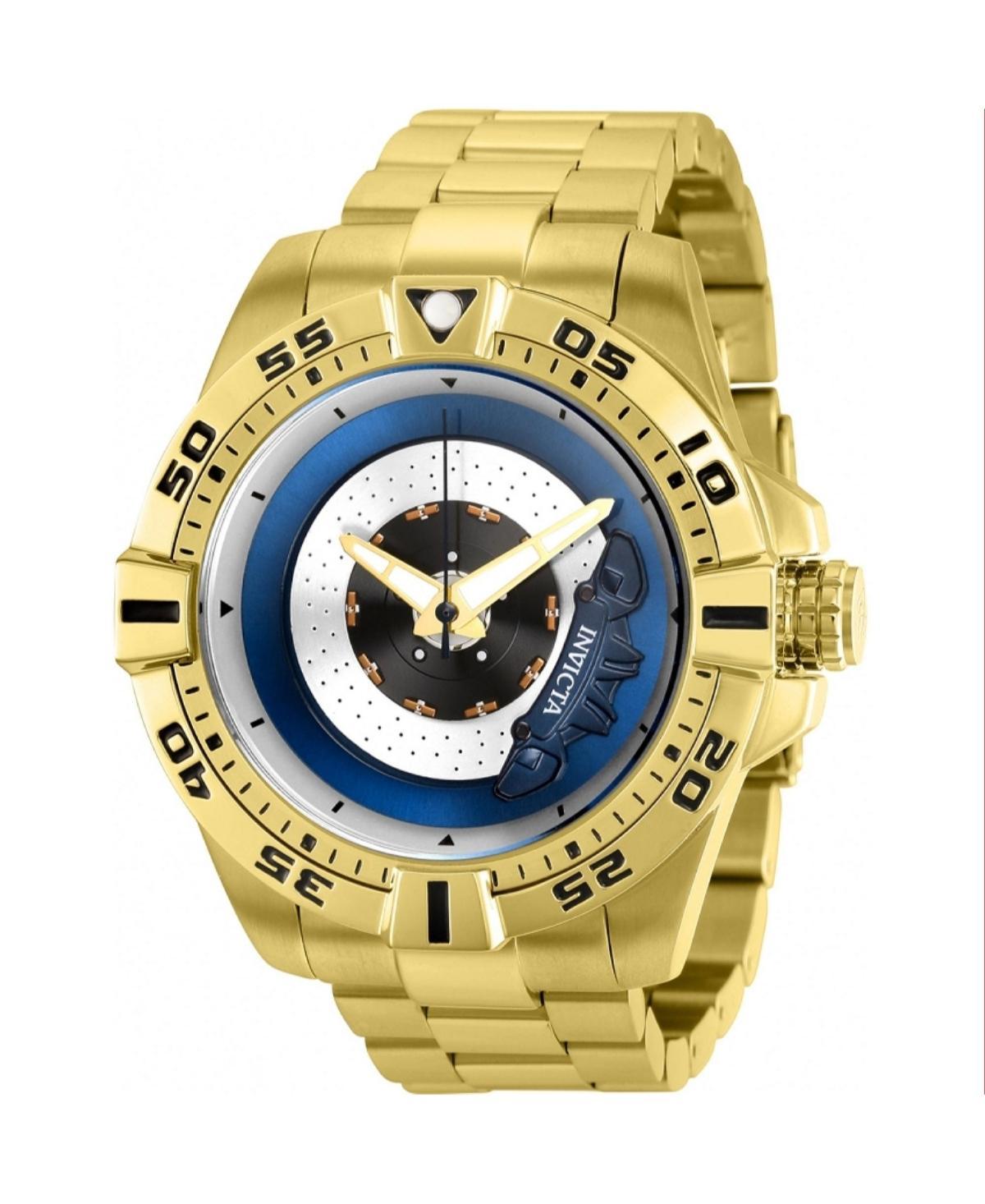 Invicta Mens 37049 S1 Rally Automatic Multifunction Blue, Silver Dial Watch - Blue Product Image