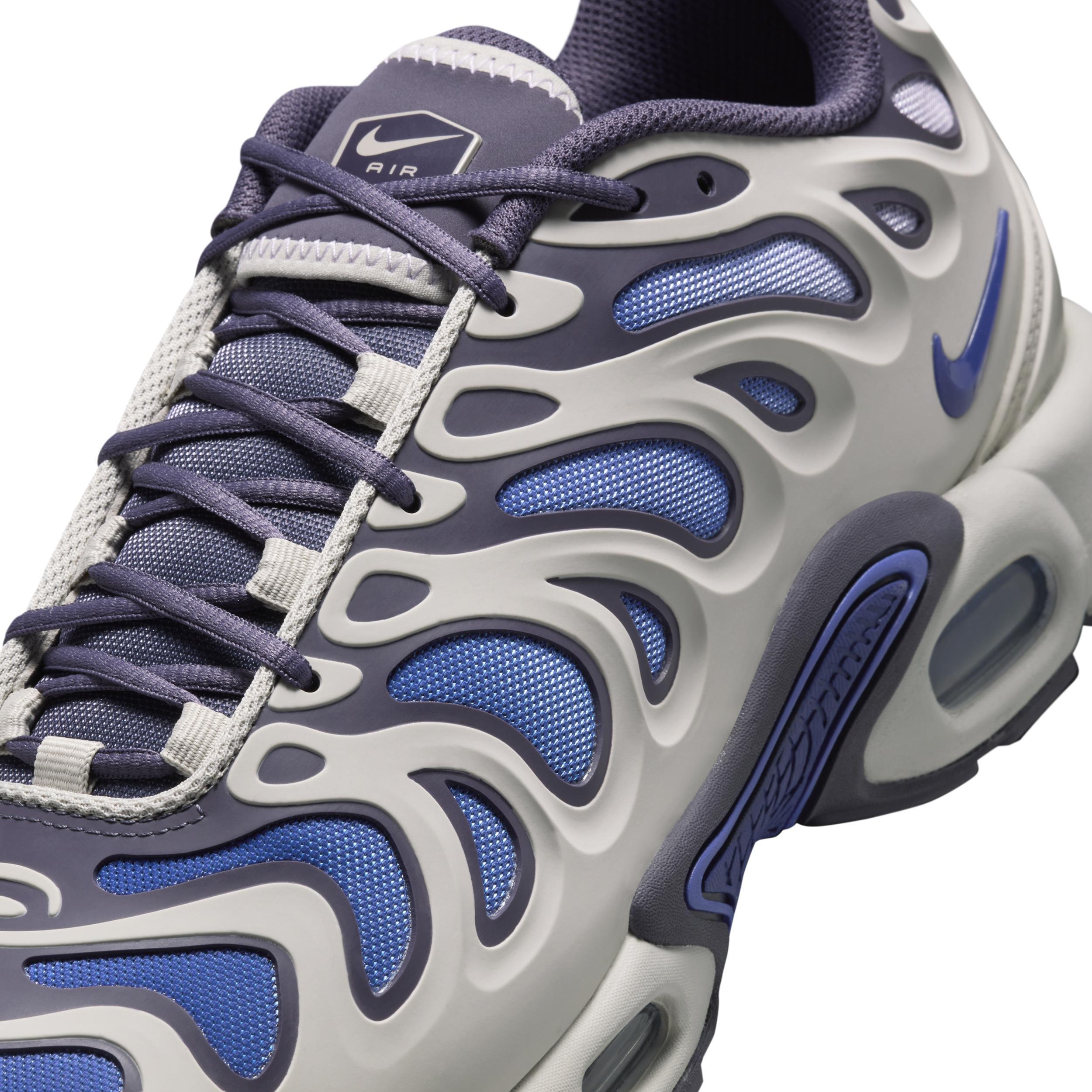 Nike Mens Nike Air Max Plus Drift - Mens Running Shoes Grey/Purple/Grey Product Image